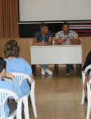 Pol Bueso y Tekio visitan el colegio San Vicente de Paúl de El Palmar