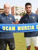 Basha y Jona ya lucen los colores del UCAM Murcia CF