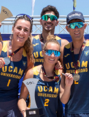 Los medallistas de la UCAM en el CEU 2024 de Voley Playa