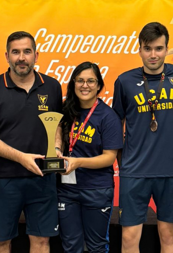 La UCAM se proclama campeona por universidades en el CEU 2024 de Tenis de Mesa