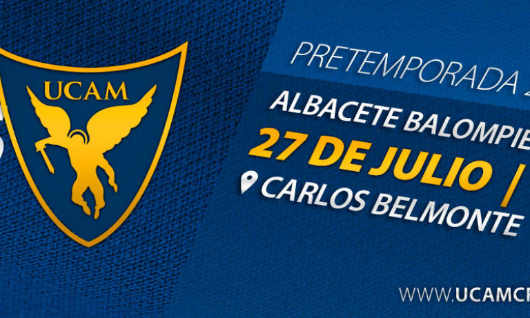 Albacete - UCAM Murcia, mañana a las 20:00 en el Carlos Belmonte