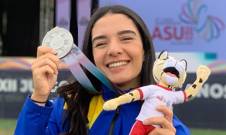 Andrea Armada se proclama subcampeona en los Juegos Suramericanos